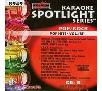 Sound Choice Karaoke Spotlight CDG SCG8949 - Pop/Rock Pop Hits - Vol. 185