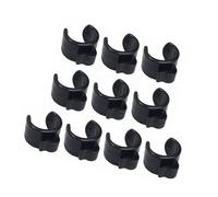 Sound Connection Cable Holders Clamp Pack of 10pcs Cord Clip for 15mm 20mm 25mm Round Tubes Expansion Microphone Stand Cable Clamps