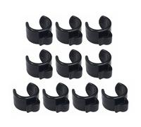 Sound Connection Cable Holders Clamp Pack of 10pcs Cord Clip for 15mm 20mm 25mm Round Tubes Expansion Sound Cable Clamps for Mic Stand