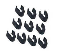 Sound Connection Cable Holders Clamp Pack of 10pcs Cord Clip for 15mm 20mm 25mm Round Tubes Expansion Sound Cable Clamps for Mic Stand