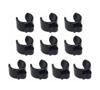 Sound Connection Cable Holders Clamp Pack of 10pcs Cord Clip for 15mm 20mm 25mm Round Tubes Expansion Microphone Extension Clip Set