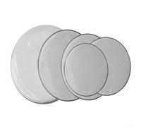 Sound Controlled Drum Skin Designed for Practice, Aluminum Frame and Iron Core Construction, Compatible with 6 to 12 Inch Drum Heads for Different Setups (6 inch)