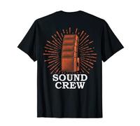 SOUND CREW Audio Technician Sound Guy Sound Engineer T-Shirt