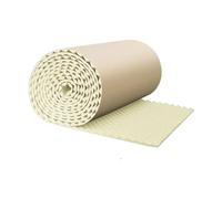 Sound Deadener 200/100x50cm Self Adhesive Acoustic Foam Panel Studio Foam Soundproof Wallboard Car Hood Sound Insulation Pad for Studio Auto(Beige 200x50cm)