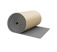 Sound Deadener 200/100x50cm Self Adhesive Acoustic Foam Panel Studio Foam Soundproof Wallboard Car Hood Sound Insulation Pad for Studio Auto(Gray 200x50cm)