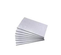 Sound Deadening 10mm Thick Aluminum Fiber Muffler Cotton Car Auto Fender Heat Sound Deadener Insulation Mat Proofing Pad 20X500cm(500x2000x5mm)
