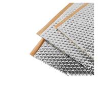 Sound Deadening 50pcs 5MM Aluminum Foil Car Sound Deadening Heat Insulation Cotton Mats Engine Bonnet Firewall Noise Proofing Deadener Pads(B)