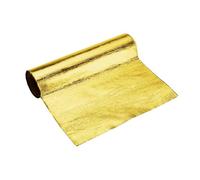 Sound Deadening Gold Fiberglass Heat Insulation Tape Fireproof High-Temperature Resistance Protective Film Sound Shield Cloth Car Accessories(E100x100cm)