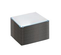 Sound deadening mat 25x20cm 25x18cm Sound Deadening Car Aluminum Foil Foam Heat Damping Pad Universal Acoustic Insulation Mat 15/30/35/20pcs Engine Heat Insulation Pad(25x20cm 20pcs)