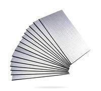 Sound Deadening Mat Car Sound Proofing, 15 Pcs Deadening Self Adhesive | Auto Butyl Heat Insulation & Sound Dampening Pads for Car Hood Door Trunk Floor and Ceiling(25cmx18cmx5 mm)