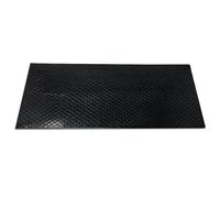 Sound Deadening Pad, Self-Adhesive Acoustic Dampening Sheet, Black, Bitumen-Based Material, 200x500mmx2mm, for Cars, Vans, Machinery, Noise Reduction, Vibration Control