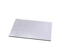 Sound Deadening Thick Aluminum Fiber Muffler Cotton Car Auto Fender Heat Sound Deadener Insulation Mat Sound Proofing Mat Pad 20X500cm for Car(400x250x10mm)