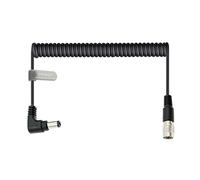 Sound Devices Spring Cable Right Angle DC to 4 pin hirose male Power Cable for ZOOM F8 for 688 644 633