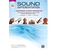 Sound Differentiation Violin: 15 Arrangements of Traditional Tunes on the D & a Strings, Perfect for Differentiated Instruction (Sound Innovations for String Orchestra)