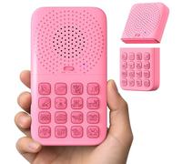 Sound Effects Machine, Rechargeable 2-in-1 Separable Magnetic, 16 Hilarious Sounds, Volume Adjustment, Interactive Prank Toy for Boys Ages 6 7 8 9 10 Year Old Gifts (Pink)