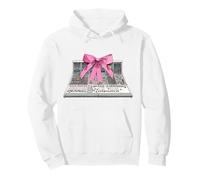 Sound Engineer Audio Sound Engineering Girl Mom Coquette Bow Pullover Hoodie