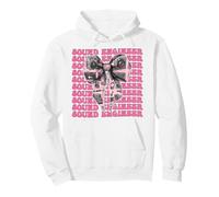 Sound Engineer Audio Sound Engineering Girl Mom Coquette Bow Pullover Hoodie