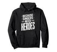 Sound Engineer Because Singers Need Heroes Recording Studio Pullover Hoodie