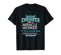 Sound Engineer Not A Miracle Worker Audio Engineer T-Shirt