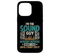 Sound Engineer Tech Husband Dad Funny DJ Disc Jockey Music Case for iPhone 14 Pro Max