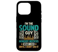 Sound Engineer Tech Husband Dad Funny DJ Disc Jockey Music Case for iPhone 16 Pro