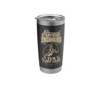 Sound Engineer Yes It Has to Be That Loud Audio Tech Stainless Steel Insulated Tumbler