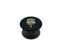 Sound Engineering Audio Mixing Funny Sound Guy PopSockets Adhesive PopGrip