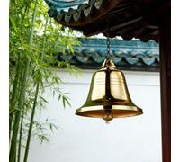 Sound-Focused Copper Wind Chime for Integration into Mindful Movement Practices Breathing Exercises and Restorative Routines (6-inch copper bell)