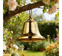 Sound Focused Copper Wind Chime for Mindful Movement Practices Breathing Exercises Restorative Routines Handcrafted 5/6/ 7 Inch(5-inch copper bell)