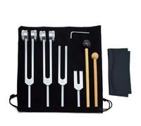 Sound Fork Adjustment Tools, Alloy Vibration Instruments | 128Hz Meditation Kit Versatile Energy Balance Aid Yoga Equipment for Users