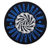 Sound Garden Circle Logo Patch Iron On Sew On Embroidered Patch Badge Applique for Clothes Shirts Jeans etc