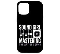 Sound Girl Mastering The Art Of Sound Audio Engineer Case for iPhone 12/12 Pro