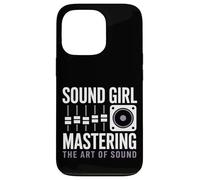 Sound Girl Mastering The Art Of Sound Audio Engineer Case for iPhone 13 Pro