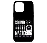 Sound Girl Mastering The Art Of Sound Audio Engineer Case for iPhone 13 Pro Max