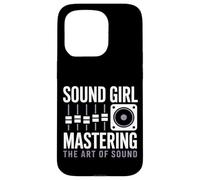 Sound Girl Mastering The Art Of Sound Audio Engineer Case for iPhone 15 Pro