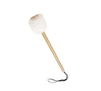 Sound Gong Mallet Music Hammer, Wool Felt Head, Wooden Handle, Universal Singing Beater for Meditation, Buddhist Supplies, Gong Striker for Ceremonial & Therapeutic Use (S)