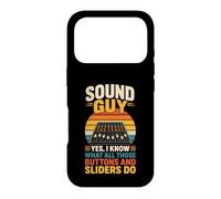 Sound Guy Audio Tech Sound Engineer Mixer Console Case for iPhone 17 Pro