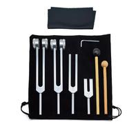 Sound Healing Fork Set - Vibration Tools for Meditation and Yoga | Worthy Multi-Frequency Forks for Chakra Alignment, Deep Relaxation, Beginners