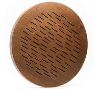 Sound Healing Tool "Water-Fall Disk" 20 inch | Meditative Water Sound | Wooden Ocean Drum | 60 Seconds Long Relaxing Sound | Similar to Rainstick/Rain Disk or Ocean Drum | Storm Design