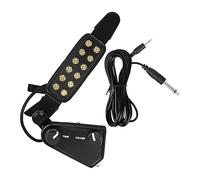 Sound Hole Guitar Pickup, Acoustic Guitar Pickup | Magnetic Acoustic Pickup - Acoustic Guitar Preamp, Adjustable Pickup, 9.8ft Cable Length, Acoustic Hole Pickup