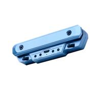 Sound Hole Pickup Dual Mode Playing Board Folk Acoustic Guitar Without Opening Hole(Blue)