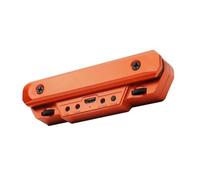 Sound Hole Pickup Dual Mode Playing Board Folk Acoustic Guitar Without Opening Hole(Orange)