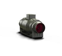 Sound Insulated Inline Fan Lineo 160 Quiet T