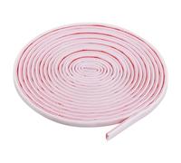 Sound Insulating Door Window Seal,Self-Adhesive Rubber Entrance Door Seal, PVC Car Door Frame Tape,Window Seal for Doors or Windows (White)