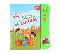 Sound Learning Book, Interactive Touch Word Book, Educational Audio Reading Books, Sensitive Touch Learning Toy with Early Language Development for Home School Travel Kids 9.84in