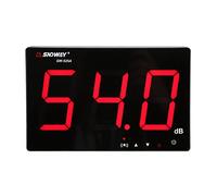 Sound Level Meter, 30~130db 9.6" LCD Display Wall Hanging Decibel Noise Measuring Tester with Alarm (SW-525A)