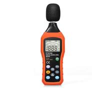 Sound Level Meter Digital Decibel Reader Measurement Range Accuracy Noise Meter with Large LCD Screen Display Fast and Slow