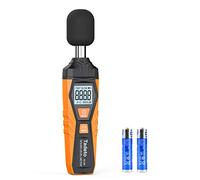Sound Level Meter, Tadeto Digital Sound Level Portable Decibel Meter 30dB to 130dB with LCD Display A/C Weighted for Home Factories