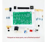 Sound Light Sensor Circuit Kit 5.8x4cm PCB Board | NE555 core chip, monostable multivibrator, clap detection, LED transient state, classroom teaching aid