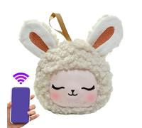 Sound Machine for Sleep | Plush Bunny White Noise Soother - Wireless Rechargeable Device for Calm Nursery Family Home Night Bedroom Travel Routine